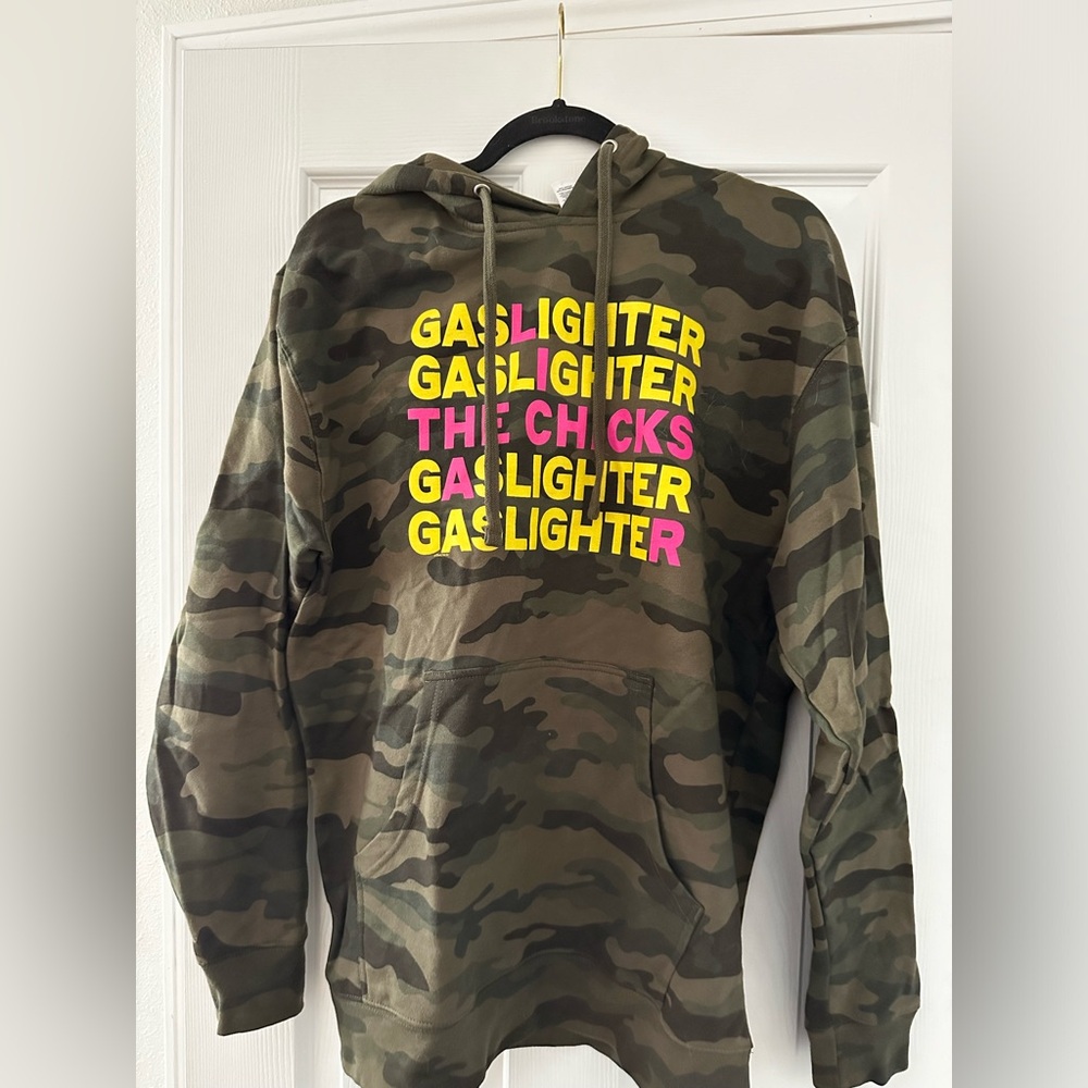 The Chicks Gaslighter Camo Hoodie Sweatshirt